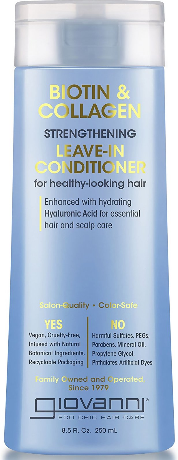 Giovanni Biotin & Collagen Stärkende Spülung ohne Auswaschen 250 ml