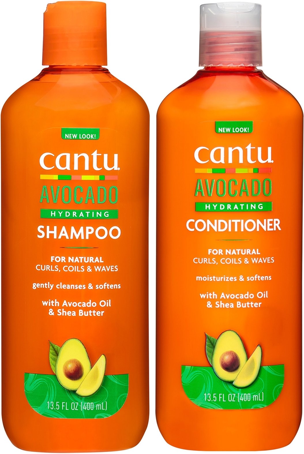 Cantu Avocado Hydrating Shampoo 400ml & Conditioner 400ml Duo