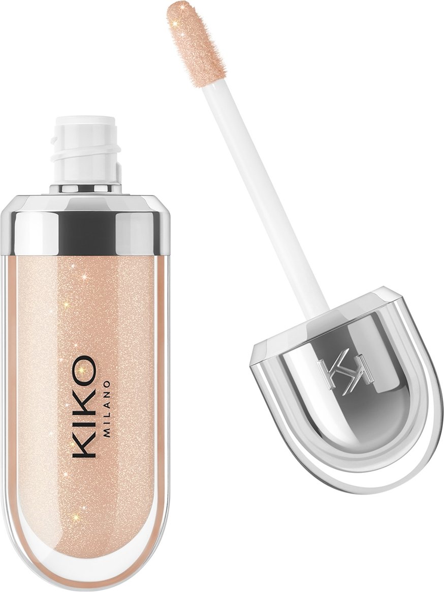 KIKO Milano 3D Hydra Lipgloss 6,5 ml (Verschiedene Farbtöne) - 02 Natural Beige
