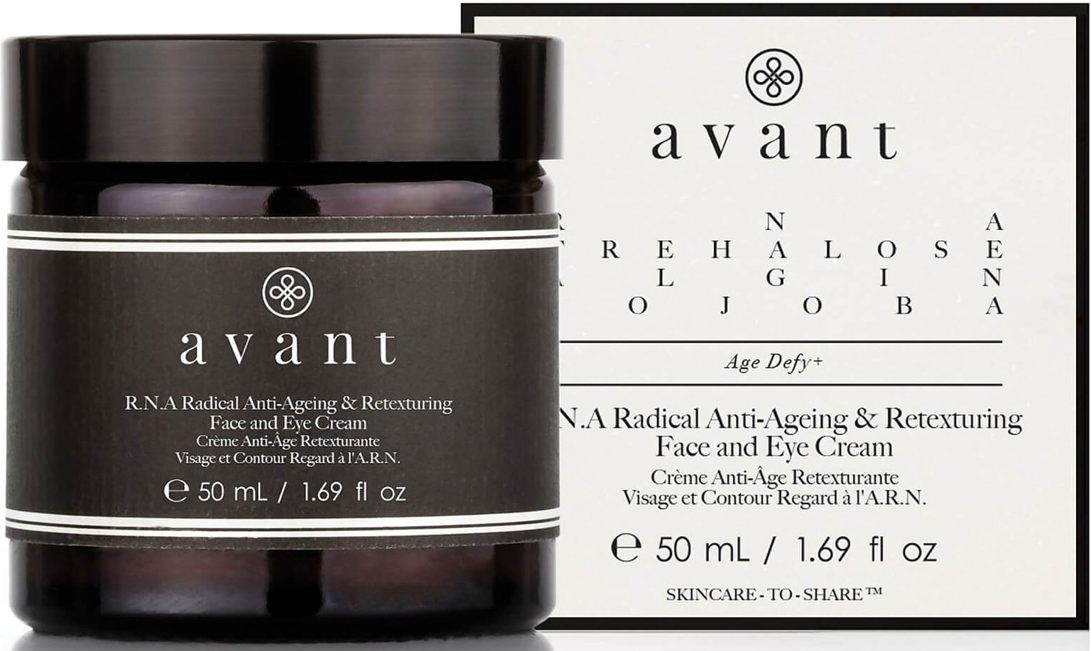 Avant Skincare R.N.A Radical Anti-Ageing and Retexturing Face and Eye Cream 50ml