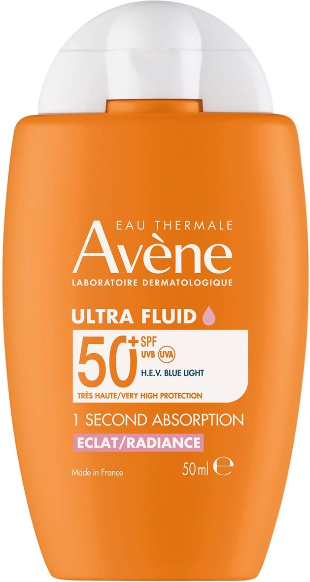 Avène Ultra Fluid Radiance SPF50+ for All Skin Types 50ml