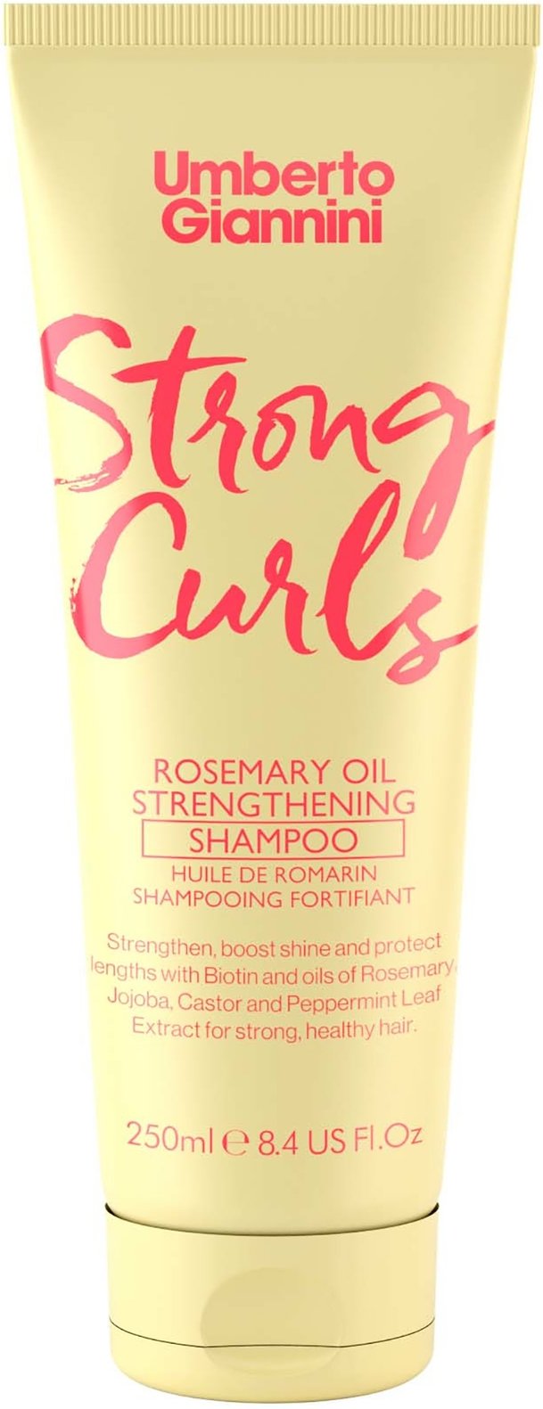 Umberto Giannini Strong Curls Rosemary Oil Shampoo 250ml