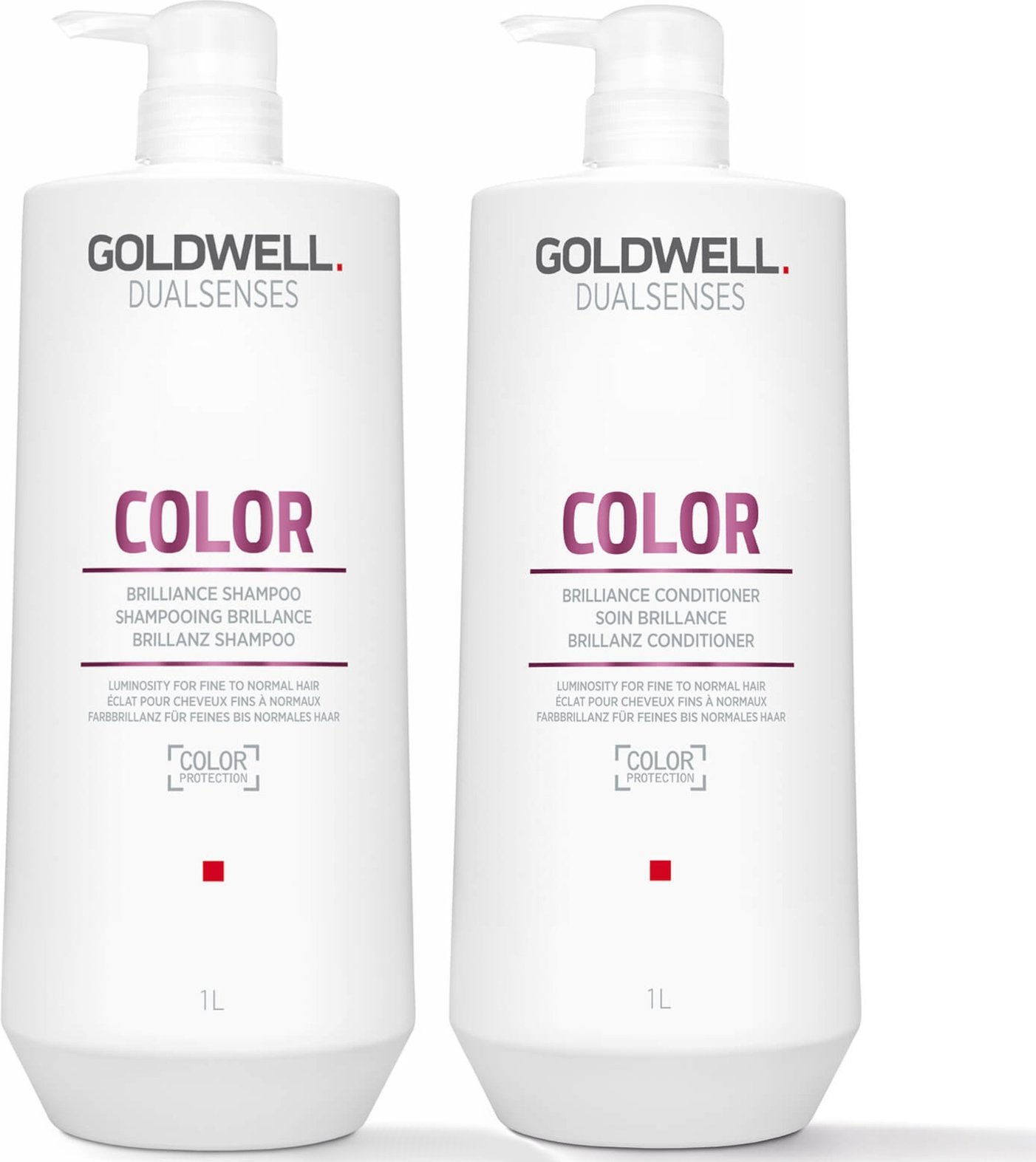Goldwell Dualsenses Color Brilliance Shampoo and Conditioner 1L Duo