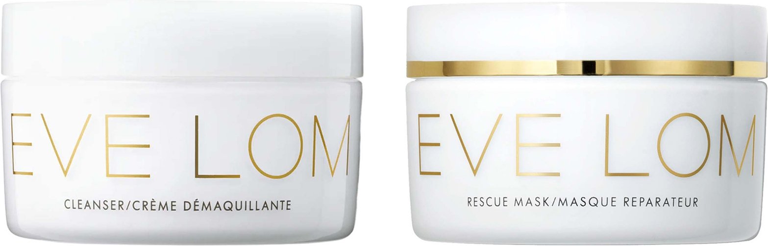 Eve Lom Cleanser and Rescue Mask 100ml Duo
