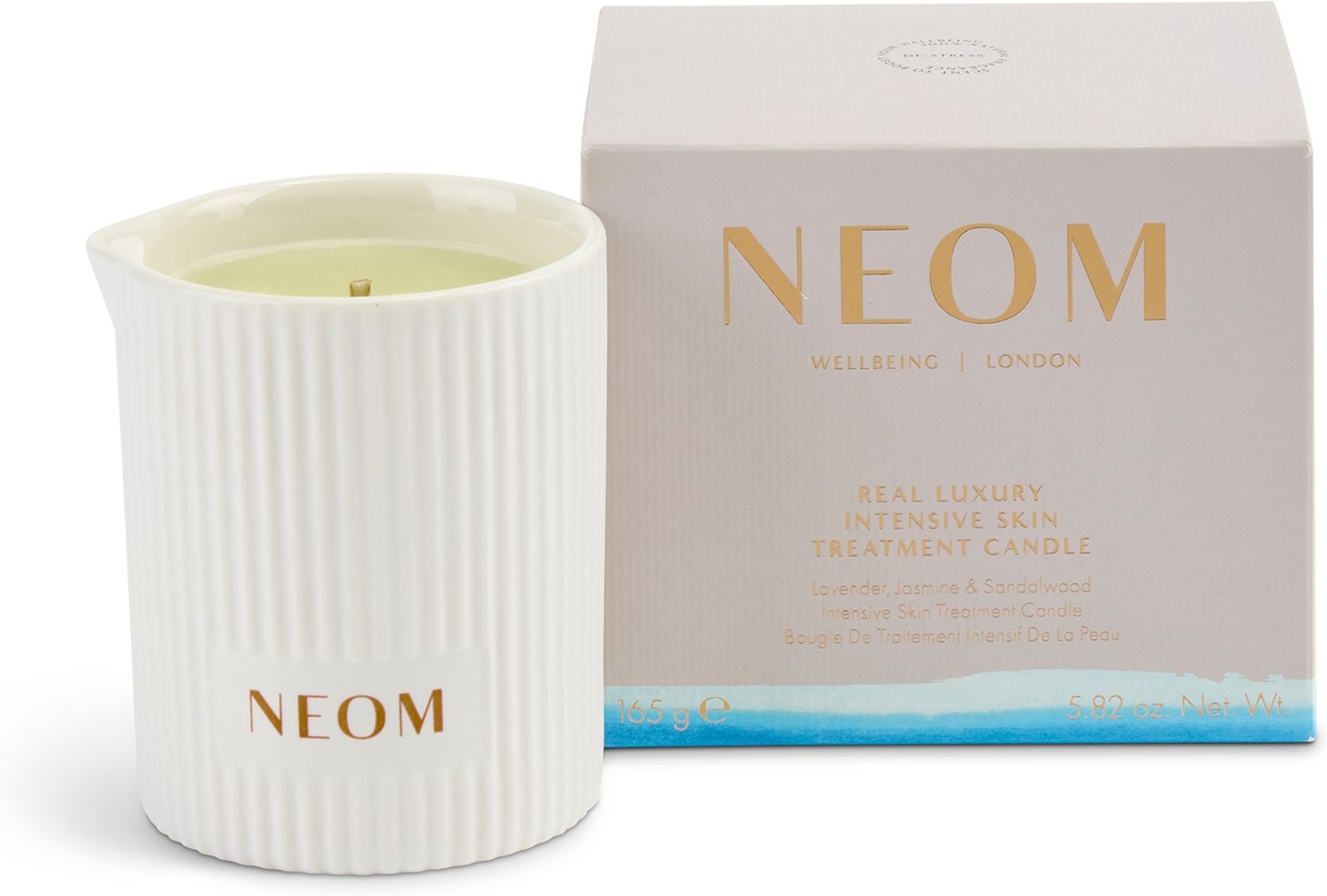NEOM Real Luxury De-Stress Intensive Kerze zur Hautbehandlung
