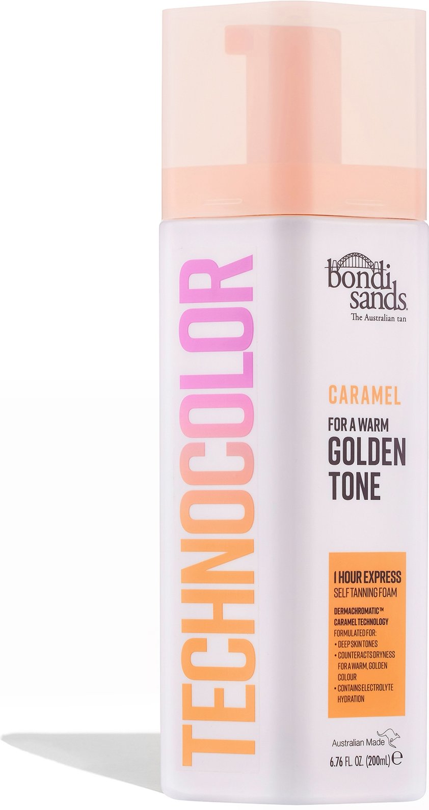 Bondi Sands Technocolor 1 Stunde Express-Selbstbräunungsschaum – Karamell 200 ml