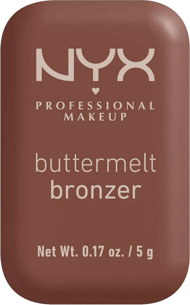 NYX Professional Makeup Buttermelt Powder Bronzer 12H Wear Fade & Transfer Resistant (Various Shades) - Do Butta