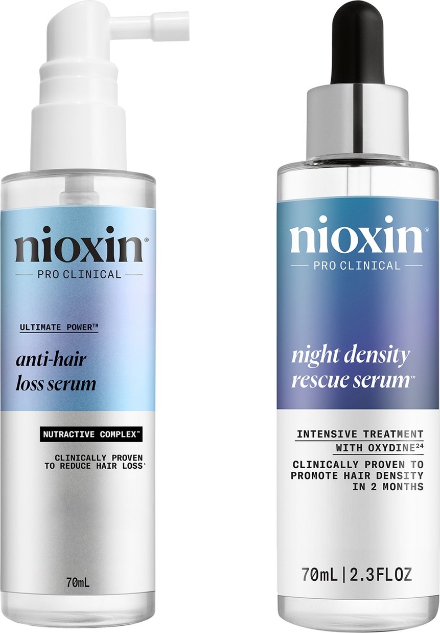 NIOXIN Anti-Hair Loss Day and Night Serum Duo