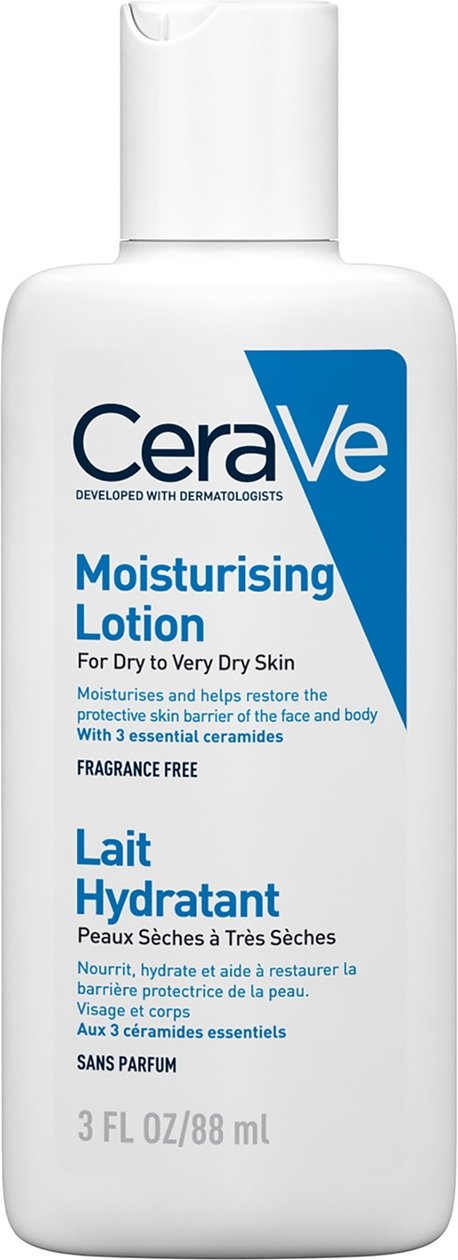 CeraVe Travel Size Moisturising Lotion for Dry Skin 88ml