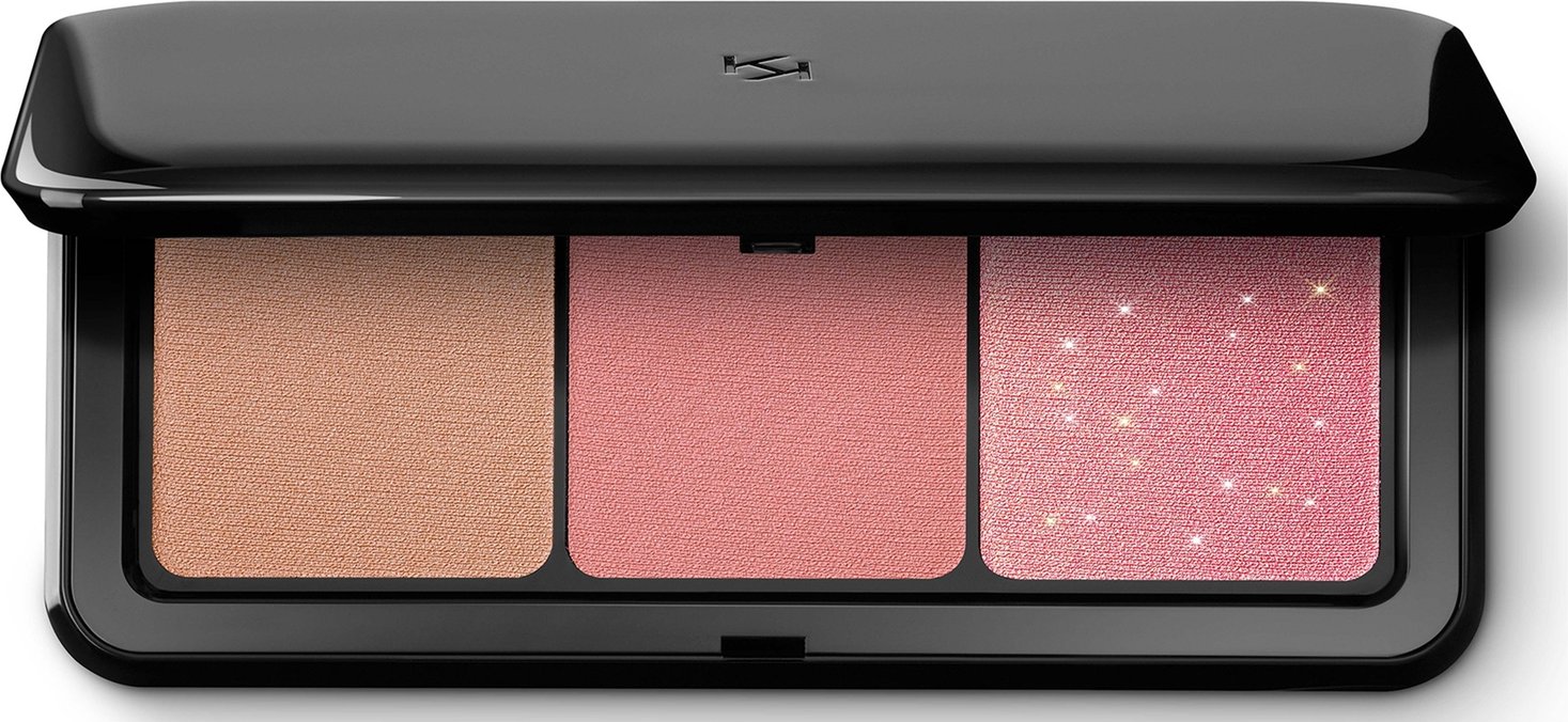 KIKO Milano Multi Finish Trio Rouge- und Konturen-Palette 7 g (Verschiedene Farbtöne) - 02 Mauve