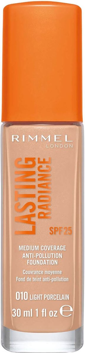 Rimmel Lasting Radiance Foundation (Various Shades) - Light Porcelain