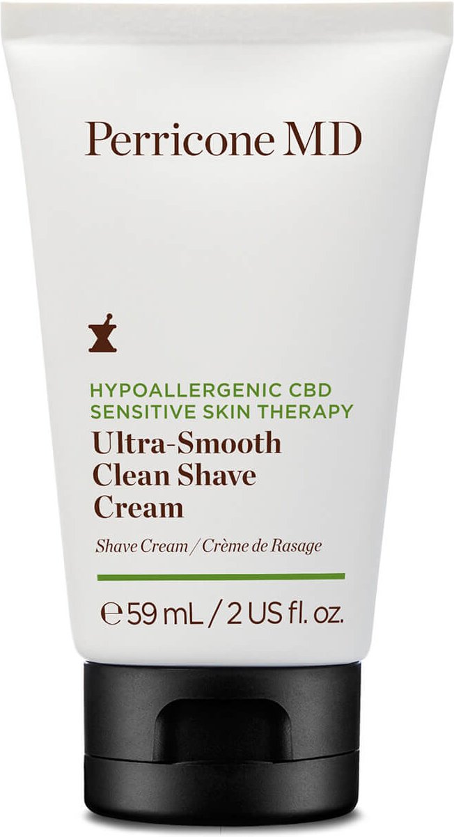 Perricone MD CBD Hypoallergenic Sensitive Skin Therapy Ultra-Smooth Clean Shave Cream 177ml - 2 oz / 59ml