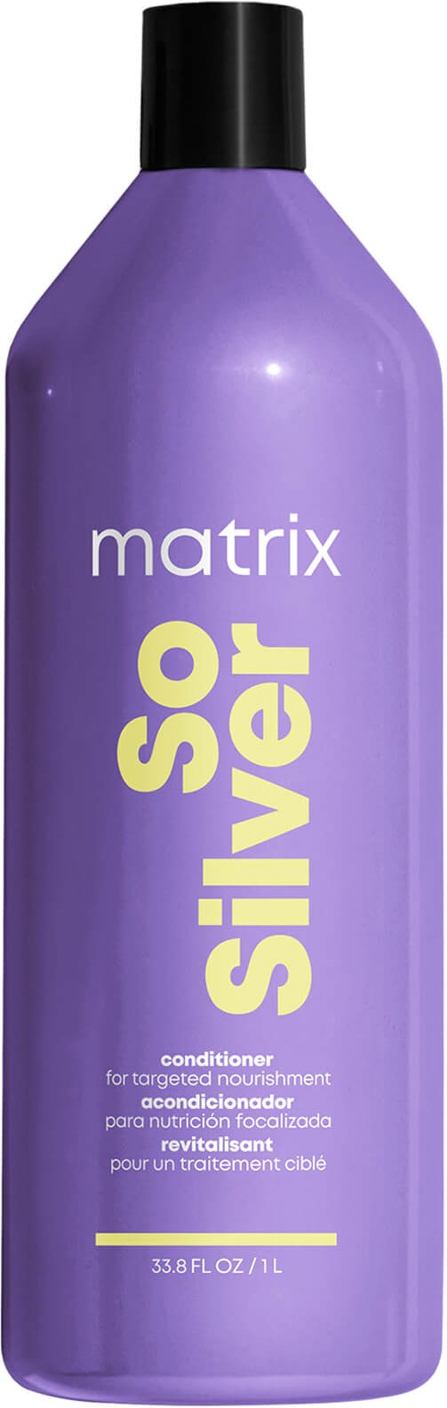Matrix Total Results So Silver Purple Toning Spülung für blondes, silbernes und graues Haar 1000 ml