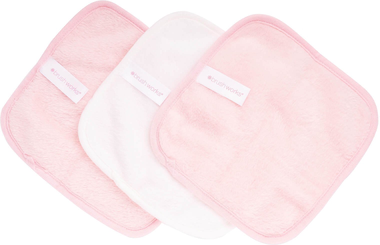 brushworks Make-up-Entferner-Tücher (3er-Pack)