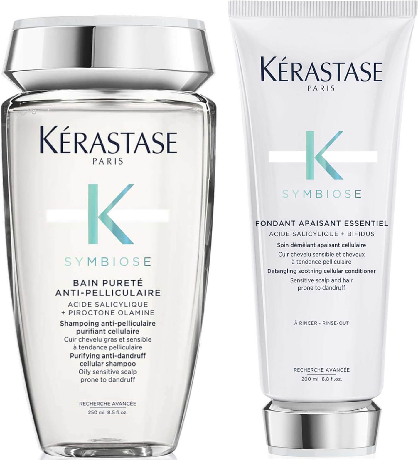 Kérastase Symbiose Anti-Dandruff Cleanse and Condition Duo for Oily Scalps