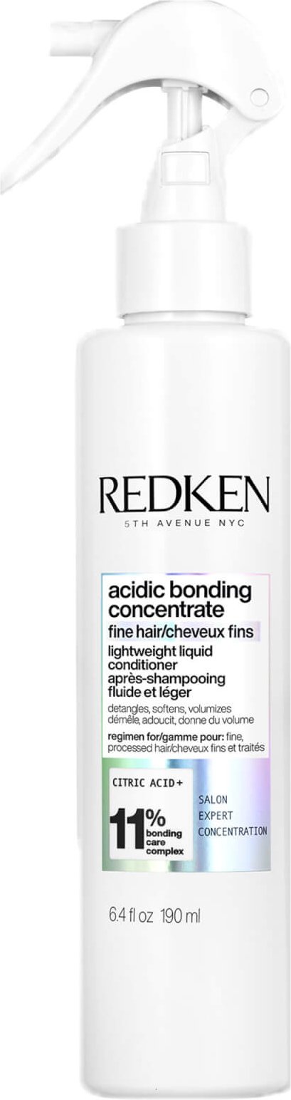 Redken Acidic Bonding Concentrate Leichte flüssige Spülung für feines Haar 190 ml