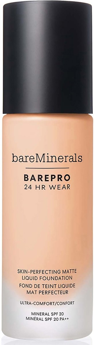 bareMinerals Barepro 24Hr Matte Comfort Liquid Foundation Mineral Spf20 30ml (various shades) - Fair 12 Cool