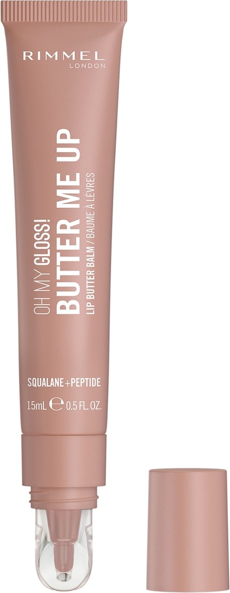 Rimmel London Oh My Gloss! Butter Me Up Lip Butter Balm 15ml (Various Shades) - 002 Latte Delight