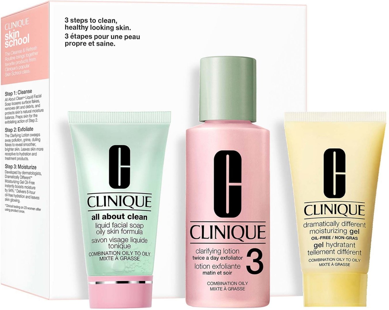 Thumbnail - Clinique Mini Kits 3 Step Skin 3 (Worth 21€)