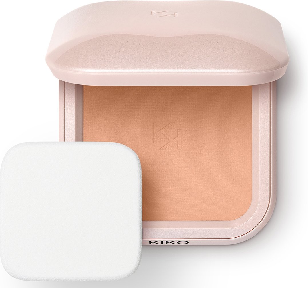 KIKO Milano Skin Lover Refining Face Powder Foundation 12g (Various Shades) - 07 Pecan Pie