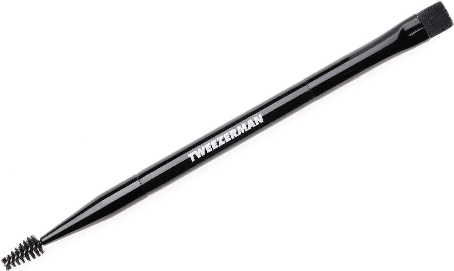 Thumbnail - Tweezerman Flacher Dual-Brauenpinsel