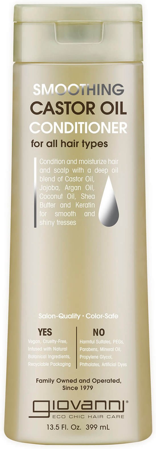 Giovanni Smoothing Castor Oil Conditioner 399ml