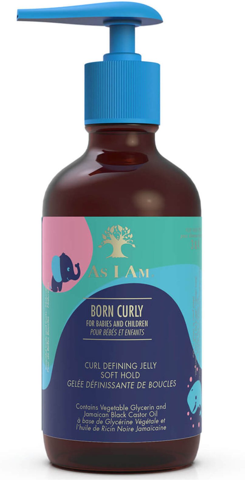 As I Am Born Curly Curl Defining Jelly Soft Hold 240ml
