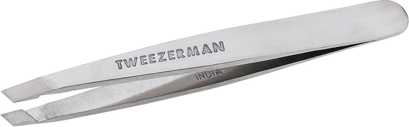 Tweezerman Mini Slant-Pinzette - Classic rostfrei