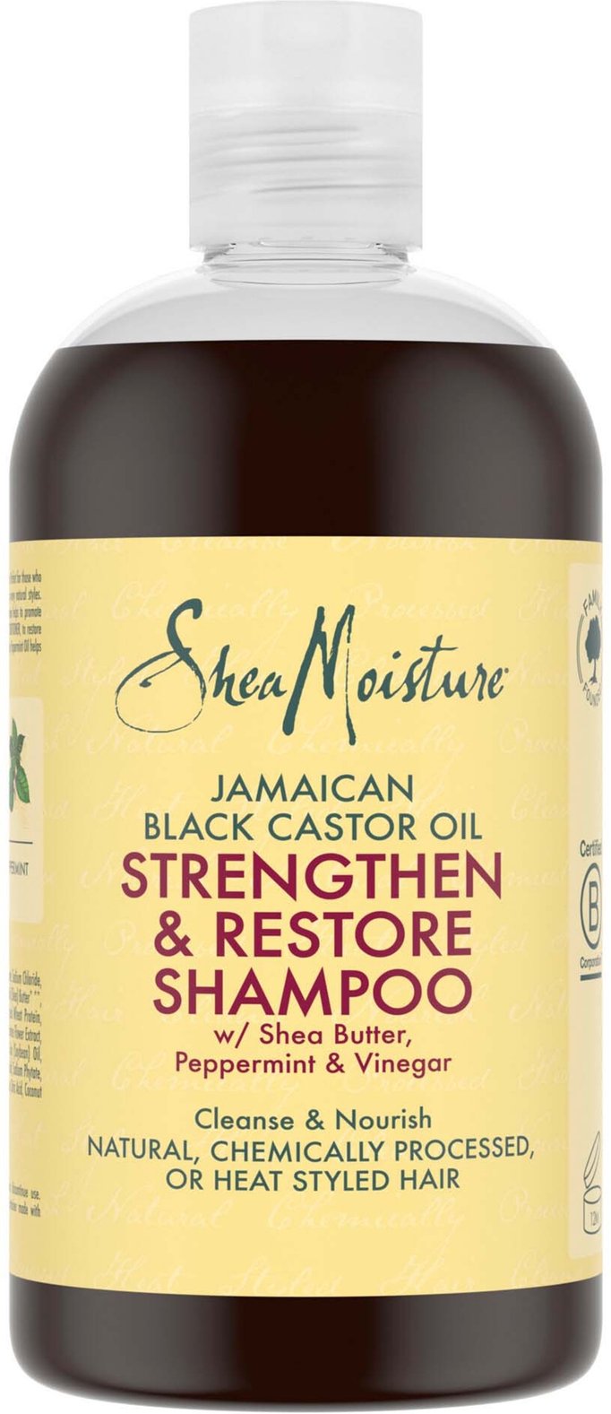 SheaMoisture Jamaican Black Castor Oil Strengthen, Grow & Restore Shampoo 384ml