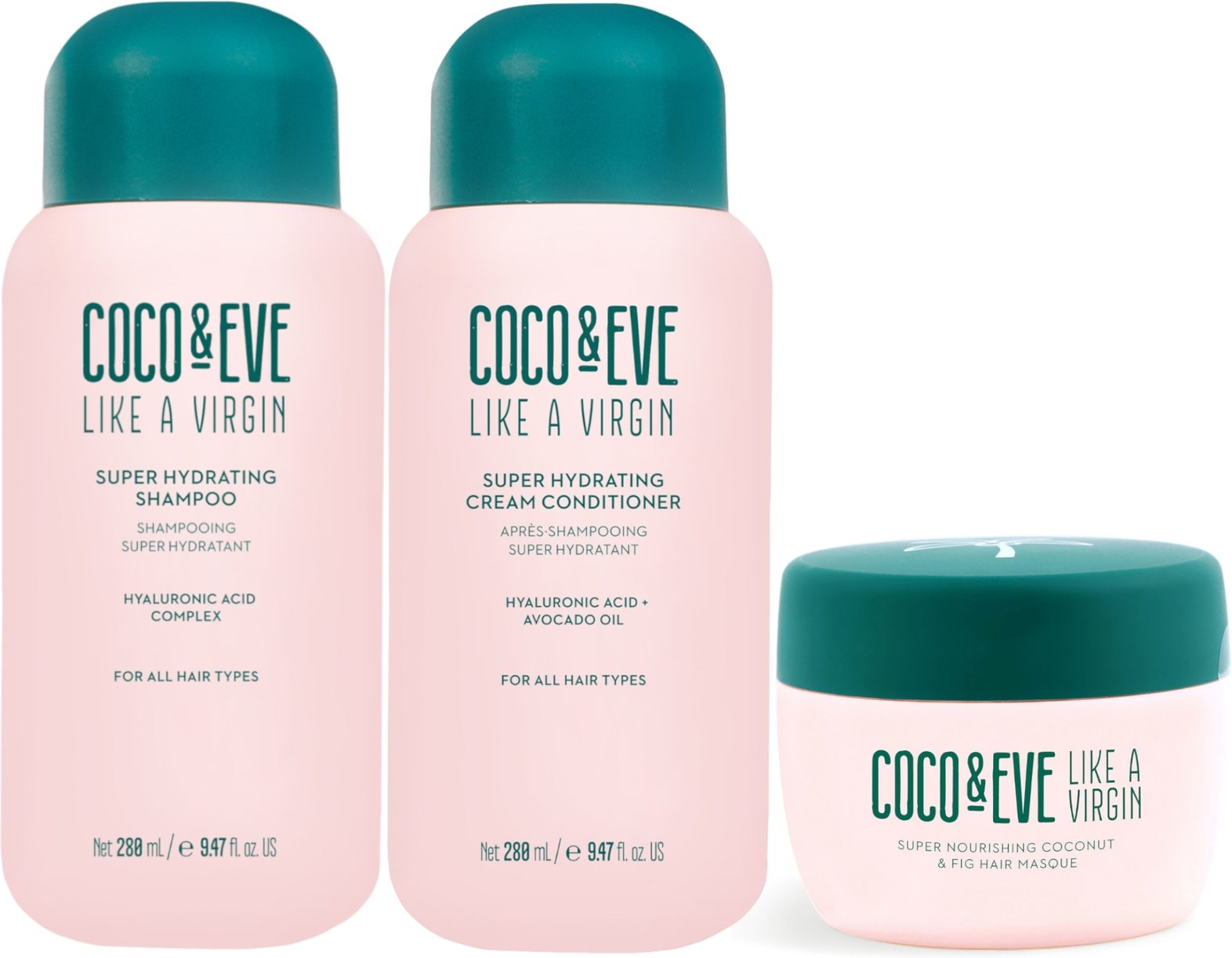 Coco & Eve Like a Virgin Hydrating Routine Bundle