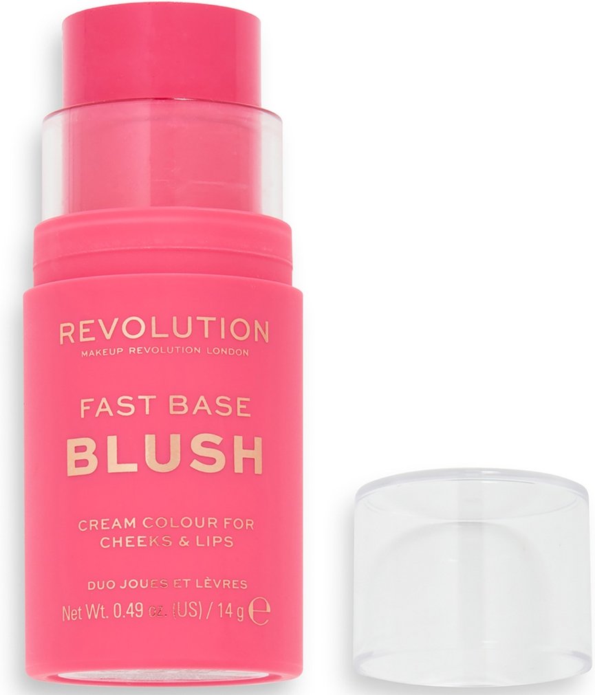 Makeup Revolution Fast Base Blush Stick (Various Shades) - Rose