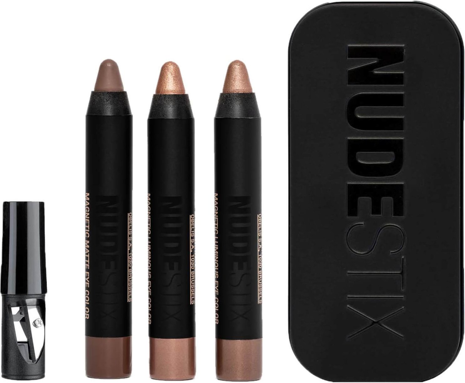 NUDESTIX Bright Nude Eyes Set 3-Stück-Kit