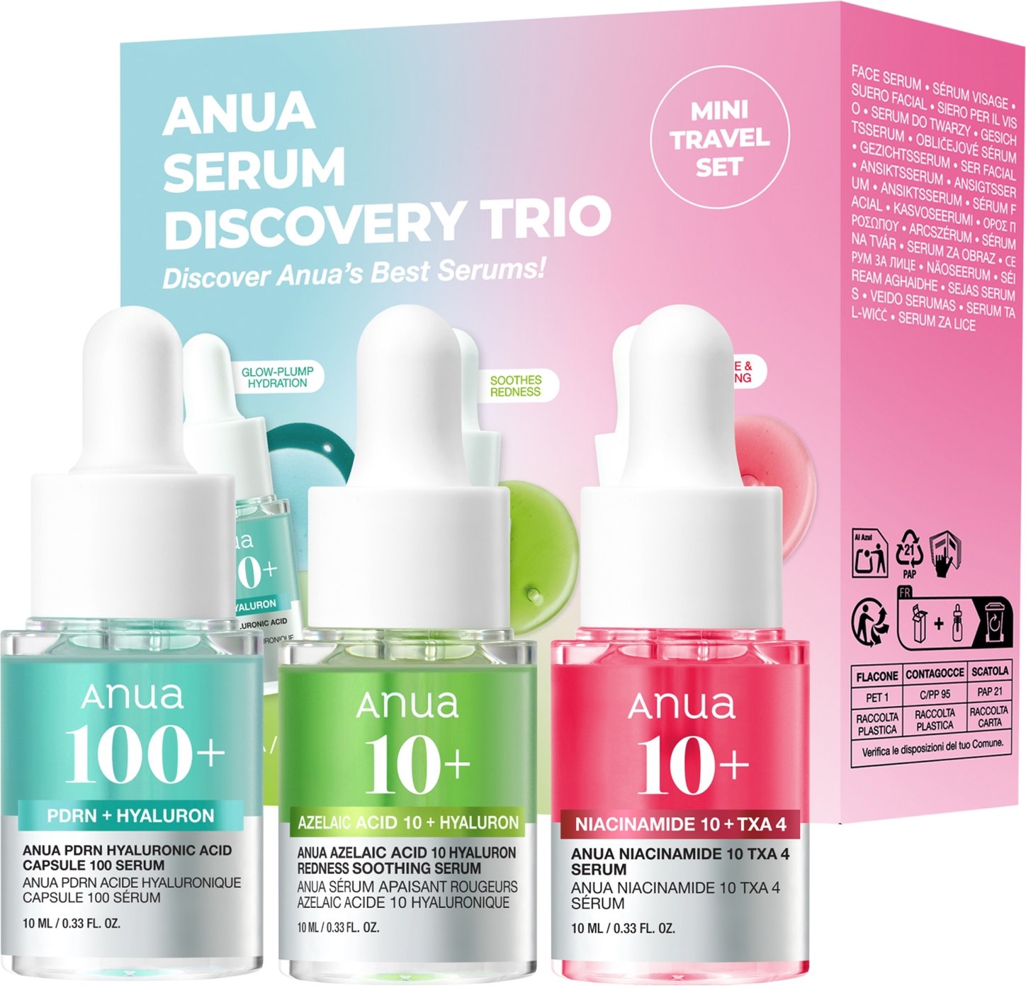 Anua Serum Discovery Trio