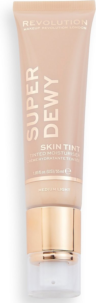 Makeup Revolution Superdewy Getönte Feuchtigkeitspflege (Verschiedene Farbtöne) - Medium Light