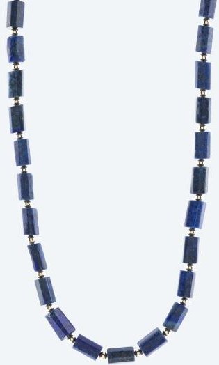 Collier Lapislazuli Magnetverschluß