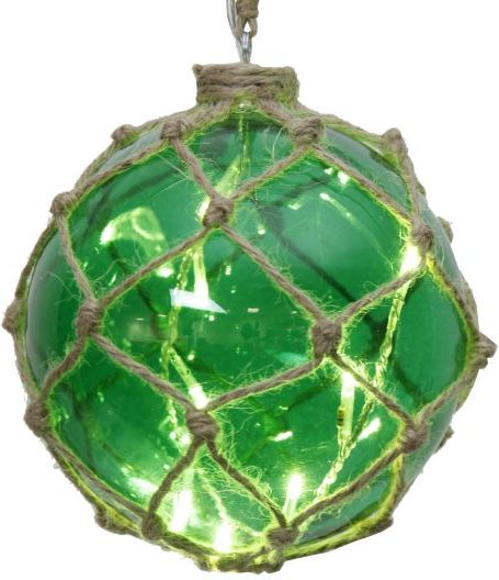 LED-Glaskugel Grün