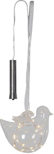 LED Glaskugel Vogeldesign