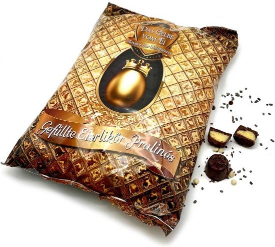 Eierlikörpralinen, Erdbeer