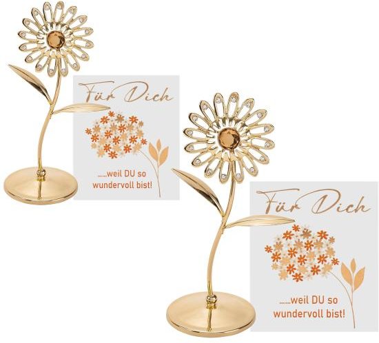 2er Set Geschenkset Blume