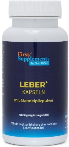 First/Supplements Leber mit Mandelpilzpulver 1-MV