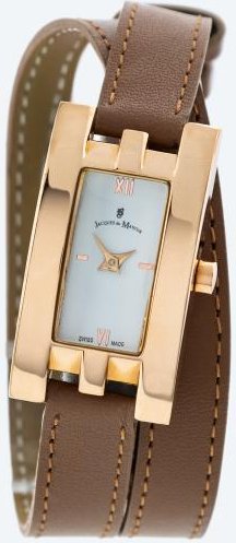 Jacques du Manoir Damenuhr Wickelband Swiss Made