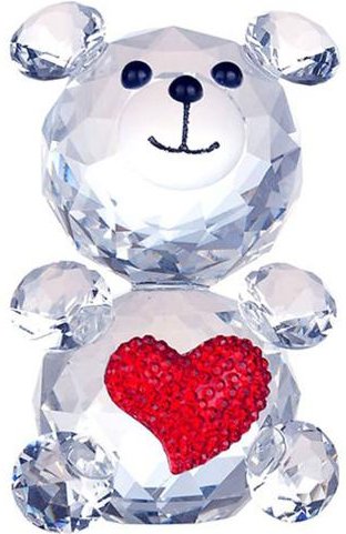 Crystal Dreams Glückbär rot