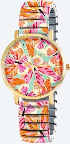 ChocoMoon Damenuhr "Butterfly Flower" Quarz