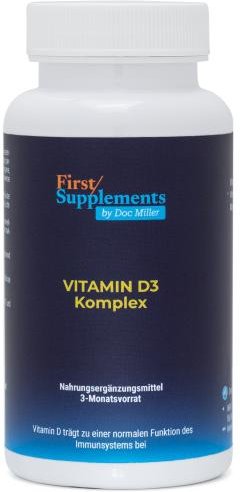 First/Supplements Vitamin D3 Komplex 3-MV