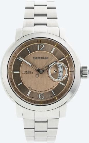 SCHILD Automatikuhr "Heinrich Minimal" Champagne