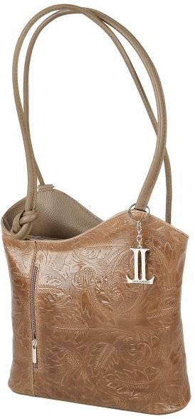 Luca Lorenzo Schultertasche braun