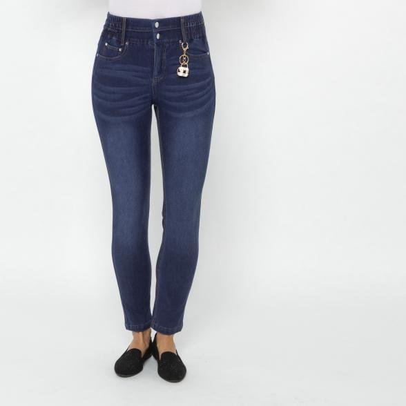 Zauberhose 'Miracle Shape' Slim dunkelblau