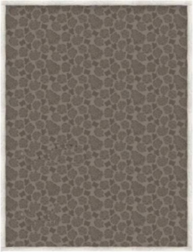 Thumbnail - Lammimitat-Decke Rosen 150x200cm grau