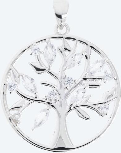 Anhänger 925 Sterling Silber Zirkonia