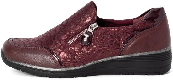 TOPWAY COMFORT Damenslipper burgundy